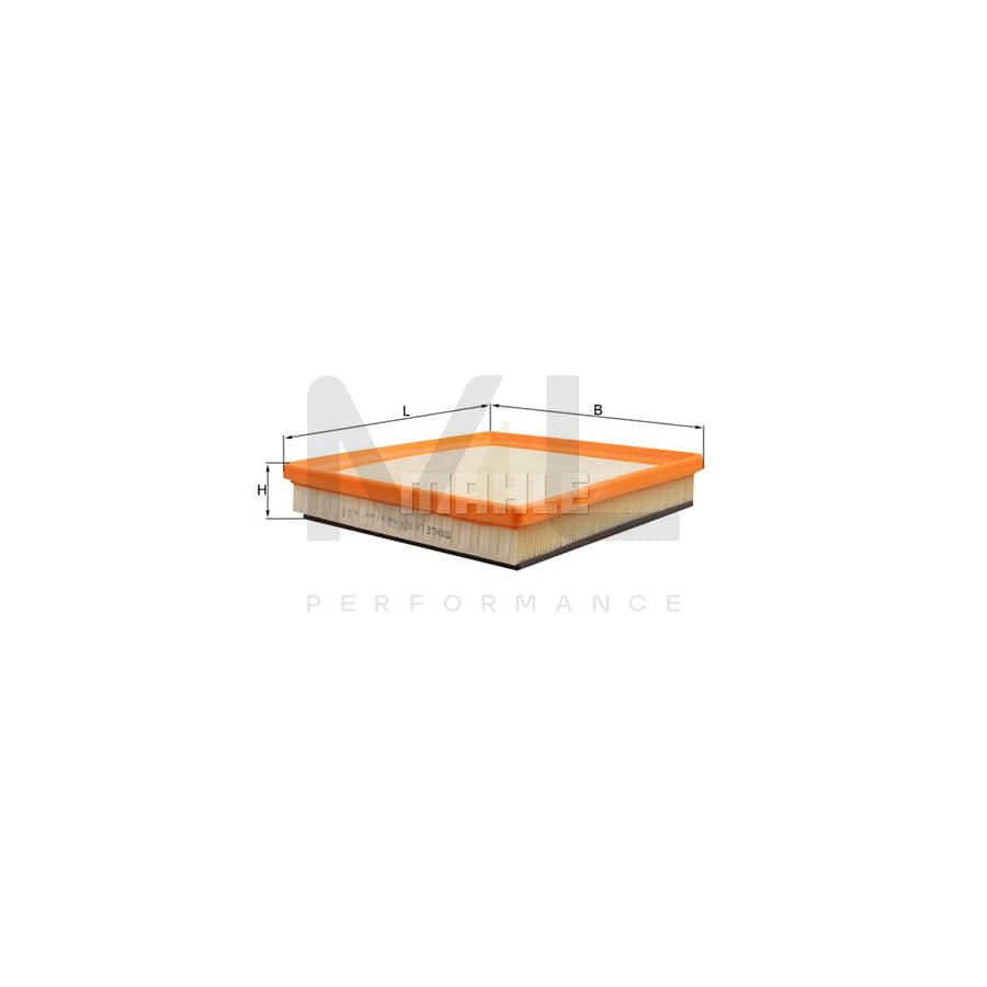 MAHLE ORIGINAL LX 1474 Air Filter Filter Insert | Performance Parts DirectCar Parts