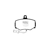 EBC PD02KF191 Daimler Jaguar Redstuff Front Brake Pad & Plain Disc Kit - Girling/TRW Caliper (Inc. Sovereign & XJ6)