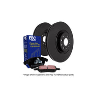 EBC PD40K351 BMW E60 E63 E64 Ultimax Pad & Plain Disc Kit - ATE Caliper