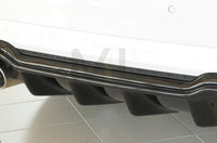 Rieger 00088182 Audi 8V A3 Rear Diffuser for Twin Tailpipe Left & Right - Glossy Black