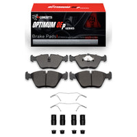 R1 Concepts R1 98-06 Jaguar Vanden Plas Front Optimum OE Pads & Hardware Kit