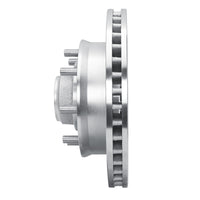 R1 Concepts R1 1988-1996 Chevrolet C3500 Front Right Drilled & Slotted Silver Brake Rotor