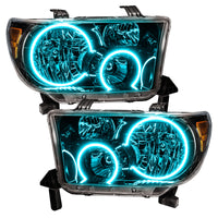 ORACLE Lighting Oracle 07-11 Toyota Tundra Pre-Assembled Headlights - Black Housing - w/o Controller