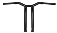 Burly Brand Dominator Raked Bar 14in - Gloss Black