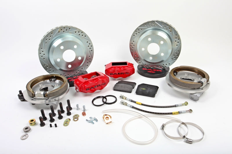 Baer Brakes Rear Ends w/ Ford 9in Torino Bearing Housing Ends 12in SS4 Rear SDZ Brake Kit - CY