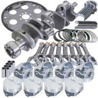 Eagle Chevy 350 1Pc 3.750in Crank 5.700in I-Beam Rods 4.030in Pistons 168 Tooth FP Balanced Assembly