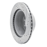 R1 Concepts R1 68-76 Ford E-350 Econoline Front Left Drilled & Slotted Silver Brake Rotor