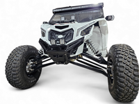 Elektric Off Road Elektric Offroad 2017+ Can Am X3 Maverick Billet Front Winch Bumper Anodized Black