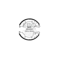 EBC 6313 Mitsubishi Rear Brake Shoes (Inc. Galant & Lancer)