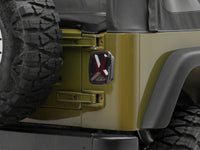 Raxiom 76-06 Jeep CJ7 Wrangler YJ & TJ Gladiator LED Tail Lights- Black Housing (Smoked Lens)