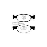 EBC PD01KF472 Fiat Lancia Greenstuff Front Brake Pad & Plain Disc Kit  - ATE Caliper