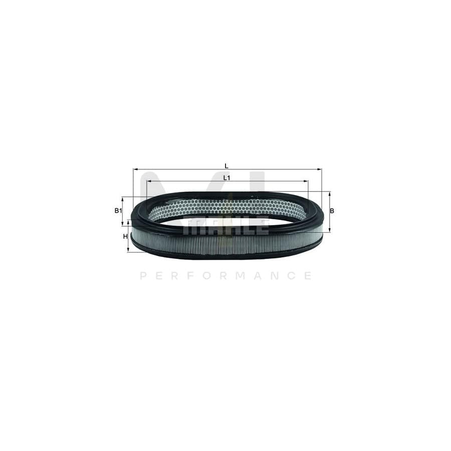 MAHLE ORIGINAL LX 78 Air Filter Filter Insert | Performance Parts DirectCar Parts