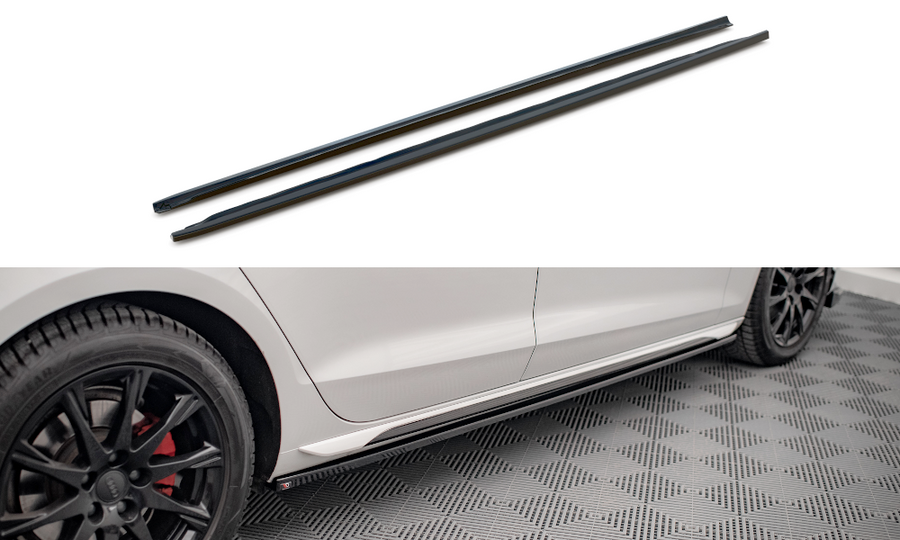 Maxton Design Audi A4 B9 Facelift Side Skirts Diffusers