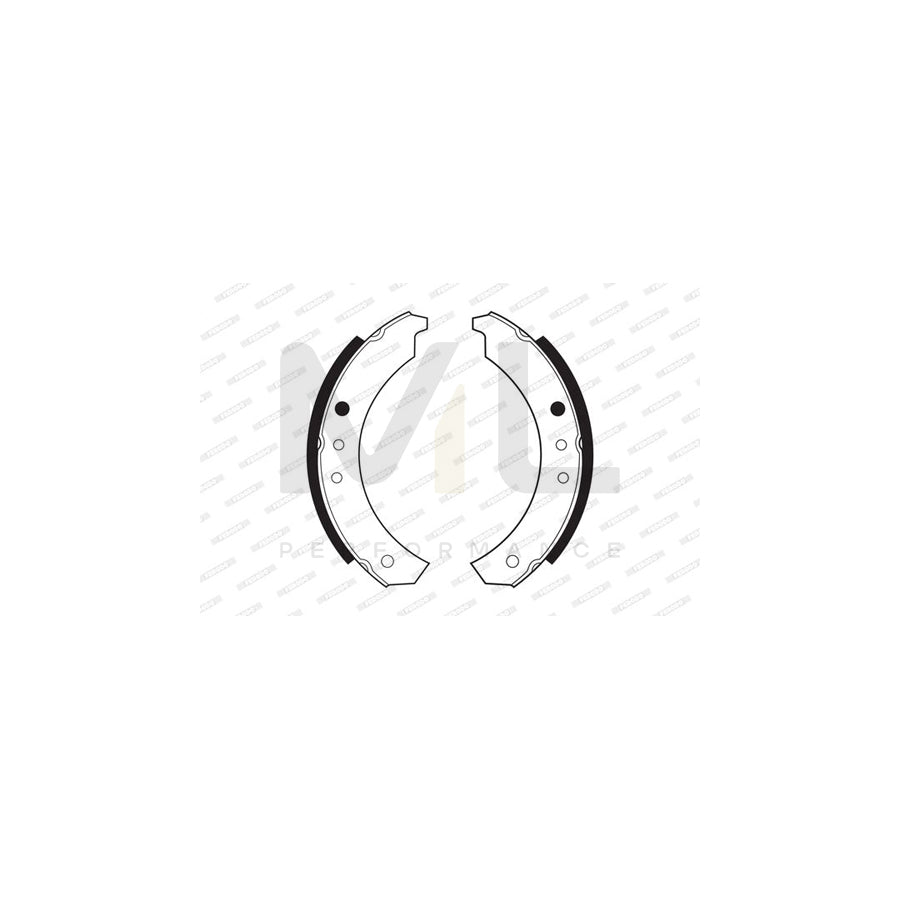 FERODO PREMIER FSB349 Brake Shoe Set | Performance Parts Direct Car Parts