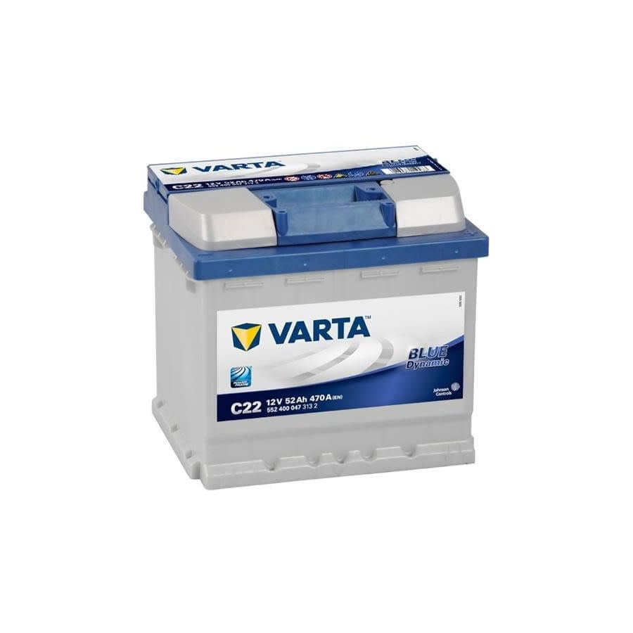 Varta Blue Dynamic C22 Car Battery: Type 012