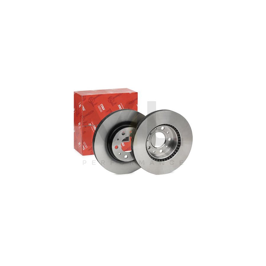TRW DF1697 Brake Disc Vented, Painted | Performance Parts Direct Car Parts