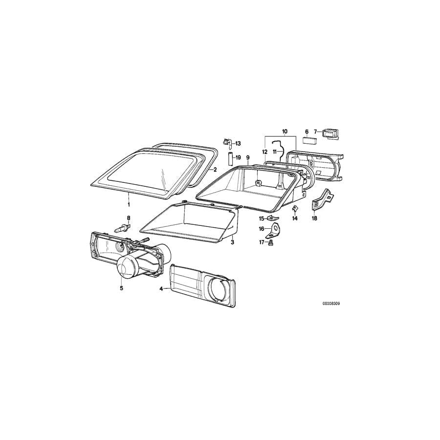 Genuine BMW 41142291466 Bracket Right (Inc. Z1)
