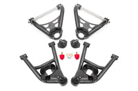BMR Suspension BMR 64-72 GM A-Body Non-Adjustable A-arm Kit - Black Hammertone
