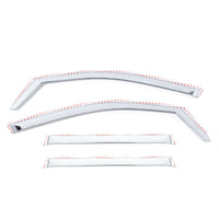 Putco 19-20 Ram 1500 - Crew Cab (Set of 4) Element Chrome Window Visors