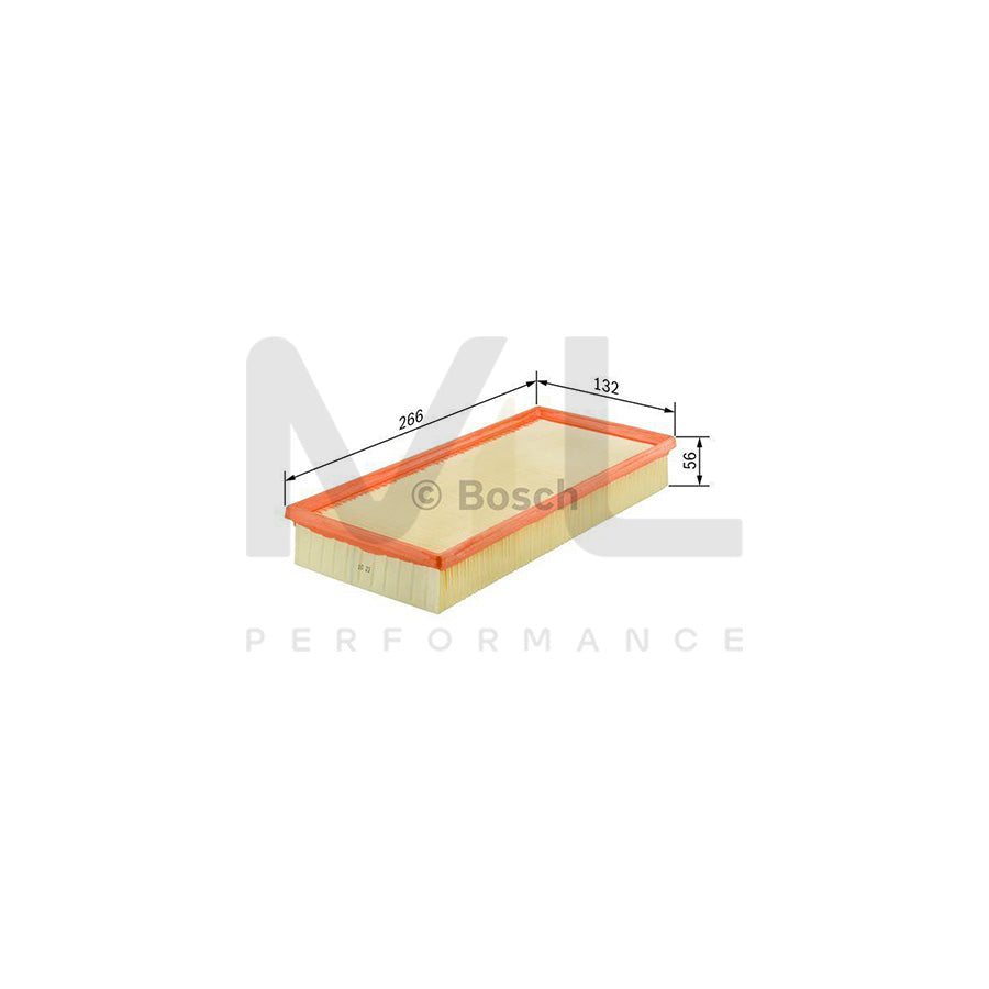 BOSCH Air Filter F026400048 [ S 0048 ] | ML Car Parts UK | Performance Parts Direct