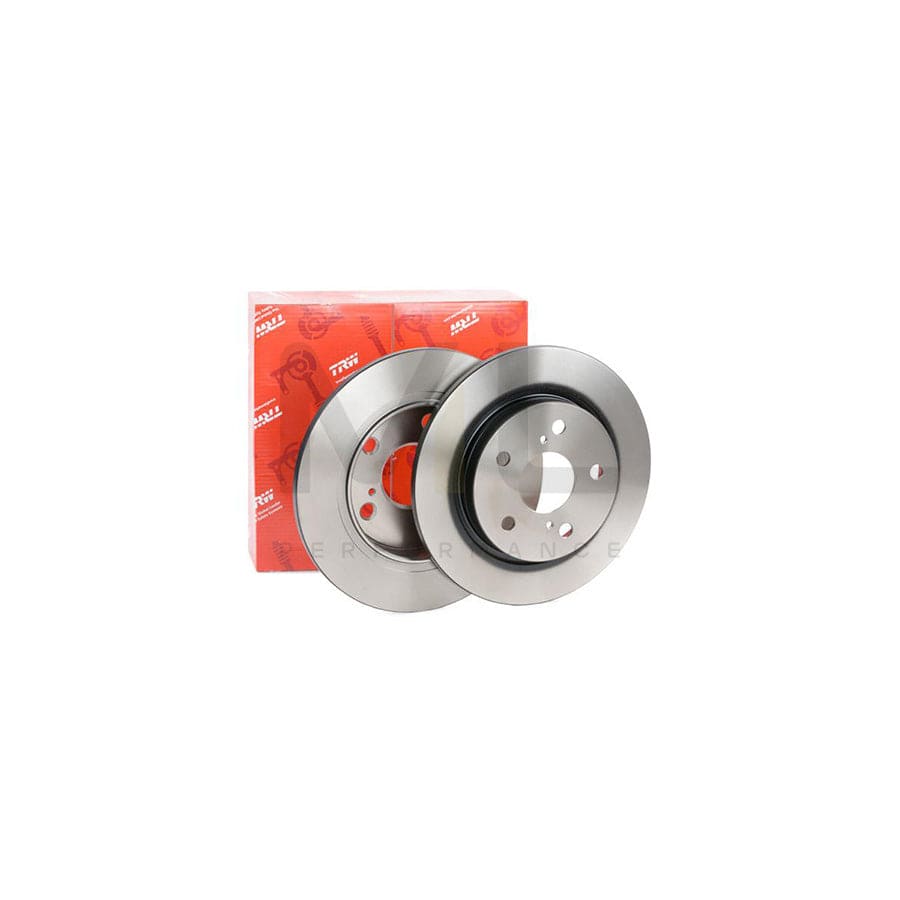 TRW DF4830 Brake Disc Solid, Painted | Performance Parts Direct Car Parts