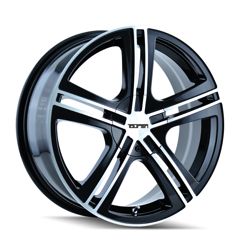 Touren 3262 TR62 18x7.5 / 5x100/114.3 BP / 40mm Offset / 72.62mm Hub Gloss Black Machined Wheel