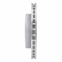 R1 Concepts R1 06-10 Jeep Grand Cherokee Rear Right Drilled & Slotted Silver Brake Rotor