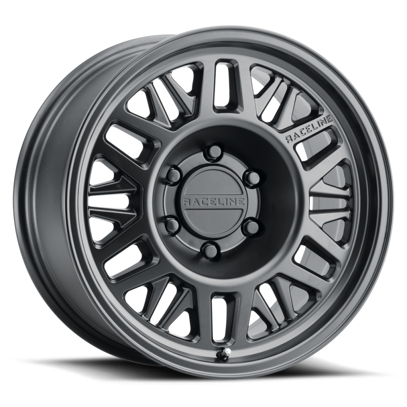 Raceline 451B Ryno 18x9in / 5x127 BP / 0mm Offset / 78.1mm Bore - Satin Black Wheel