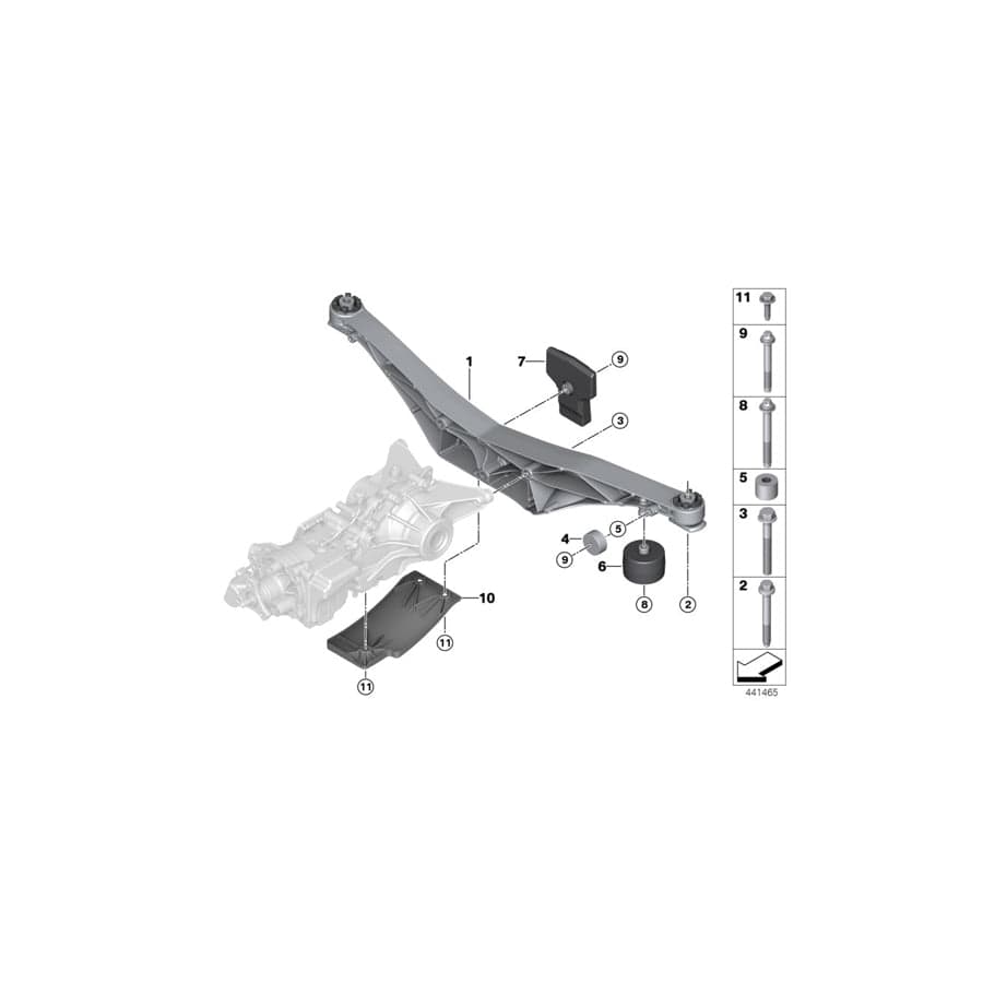 Genuine BMW Mini 07129908624 F39 F46 Torx-Bolt With Washer M12GFX105 10.9 (Inc. 218dX, X2 28iX & X2 M35iX)