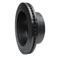 R1 Concepts R1 11-22 Ford F-350 Super Duty 2WD Rear Right Drilled & Slotted Black Brake Rotor