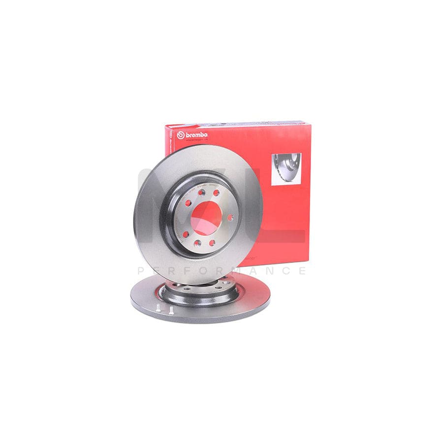 BREMBO COATED DISC LINE 08.8682.11 Brake Disc Solid, Coated, with bolts/screws  - 1 piece