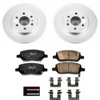 PowerStop Power Stop 06-07 Buick Terraza Rear Z17 Evolution Geomet Coated Brake Kit
