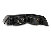 Raxiom 99-04 Ford Mustang Axial Series OEM Style Replacement Headlights- Black Housing (Smoked Lens)