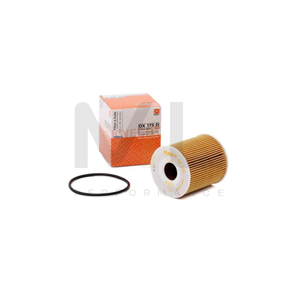 MAHLE ORIGINAL OX 175D Oil Filter Filter Insert | Performance Parts DirectCar Parts