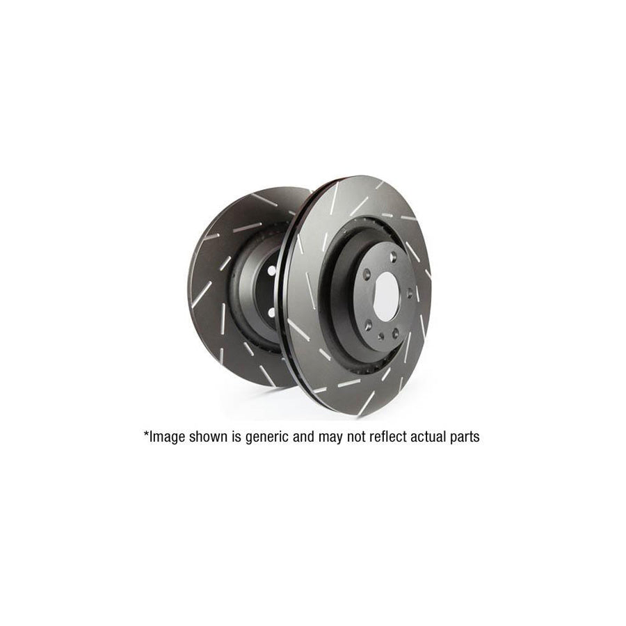 EBC Audi B8 C7 Slotted And Dimpled Sport Front Brake Discs - TRW Caliper (Inc. A4, A5, A6 & A7)