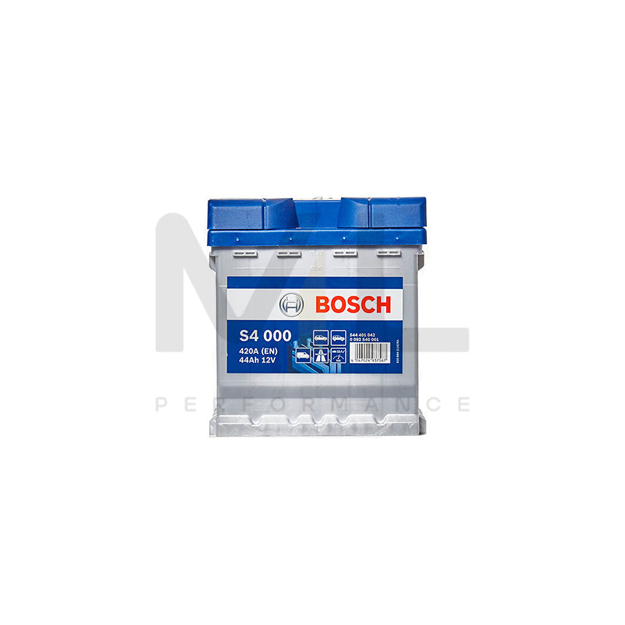 Bosch S4 Car Battery 202 4 Year Guarantee S4000