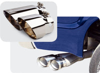 Go Rhino 08-16 Ford F-250/F-350 Super Duty Exhaust Tip - Black - 2 Tips Set - ID 4in x OD 5in