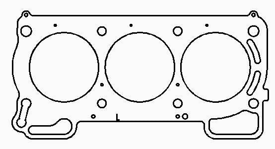 Cometic Gasket Cometic Subaru EZ30 Flat 6 3.0L 90mm Bore .040 inch MLS Head Gasket Left