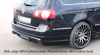 Rieger 00024078 VW 3C Passat Rear Diffuser for Twin Tailpipe Left