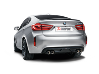 Akrapovic 15-17 BMW X5M (F85) Rear Carbon Fiber Diffuser - Matte
