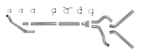 Diamond Eye Performance Diamond Eye KIT 4in TB MFLR RPLCMENT PIPE DUAL SS 94-97 5 7 3L F250/F350 PWRSTROKE NFS W CARB STDS