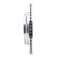 R1 Concepts R1 2019-2025 Cadillac Escalade ESV Rear Left Drilled & Slotted Silver Brake Rotor