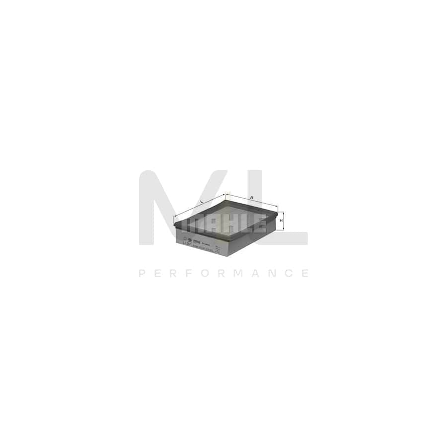 MAHLE ORIGINAL LX 347 Air Filter Filter Insert | Performance Parts DirectCar Parts