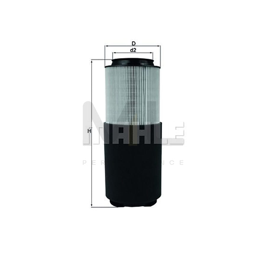 MAHLE ORIGINAL LX 976 Air Filter Filter Insert | Performance Parts DirectCar Parts