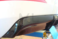 Rieger 00088111 Skoda 5E Octavia Rear Diffuser - Glossy Black