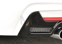 Rieger 00088072 BMW 4 Series F32 F33 F36 Rear Diffuser for Original Tailpipe Left & RIght - Glossy Black