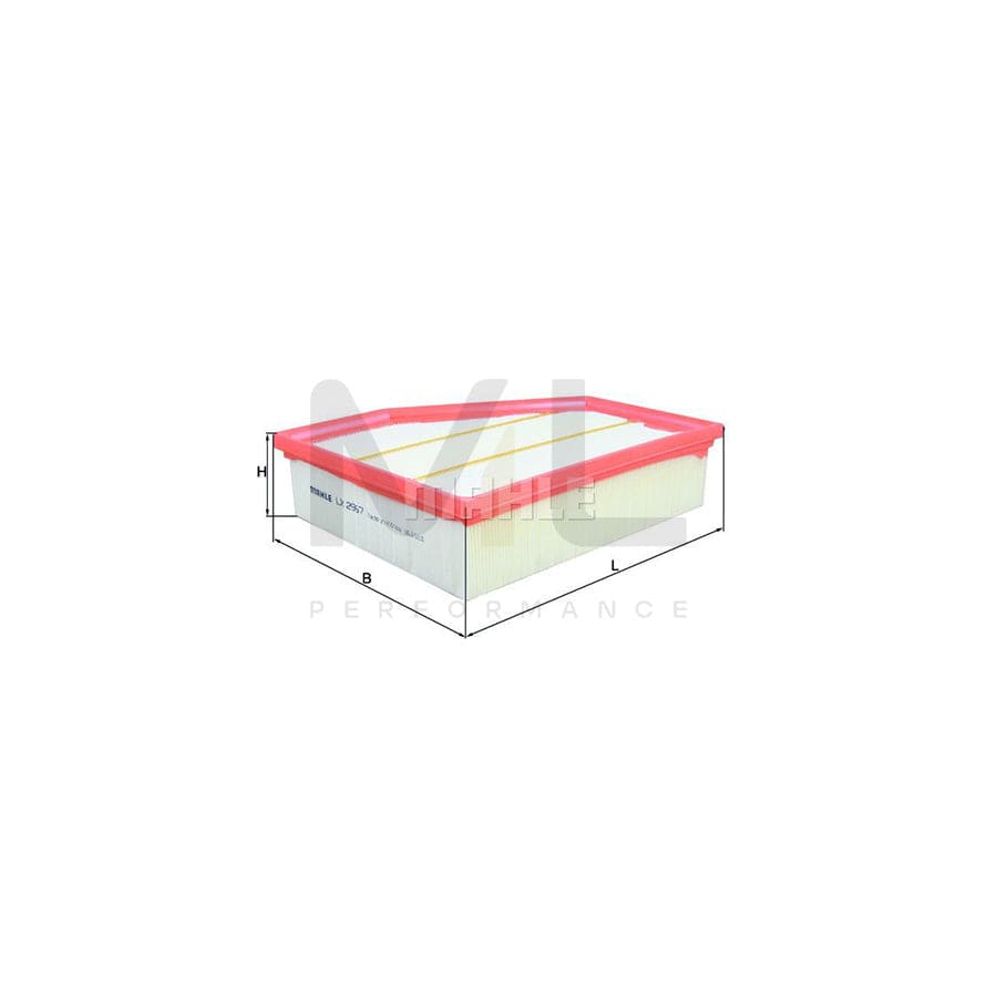 MAHLE ORIGINAL LX 2967 Air Filter Filter Insert | Performance Parts DirectCar Parts