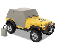 Bestop 97-06 Jeep Wrangler TJ Exc. Unlimited All Weather Trail Cover (Charcoal / Gray)