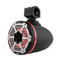 DS18 Tower Speakers 6.5in 1in Driver 150 Watts RMS w/ RGB LED Lights Black