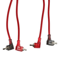 DS18 Level 2 RCA Wire 16-Feet Smart 90-Degree Connectors